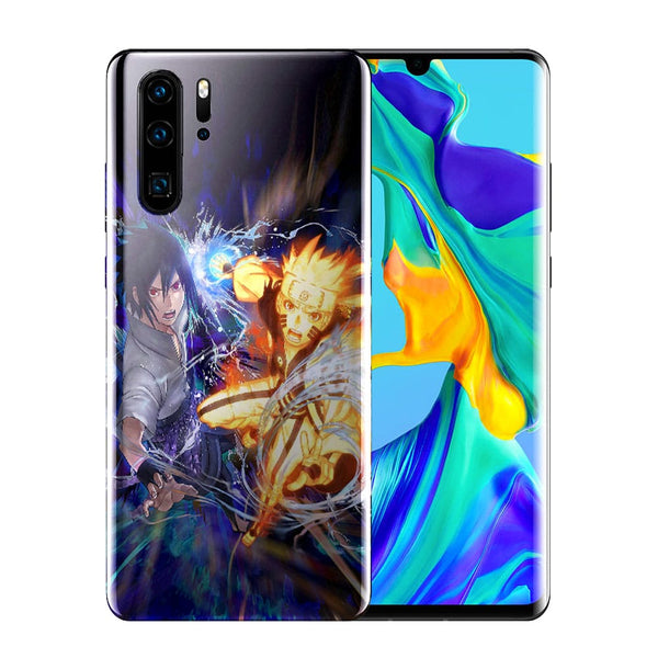 Coque Huawei P30 Fight Naruto Sasuke | P30 Lite, P30 Pro - MaCoquePerso